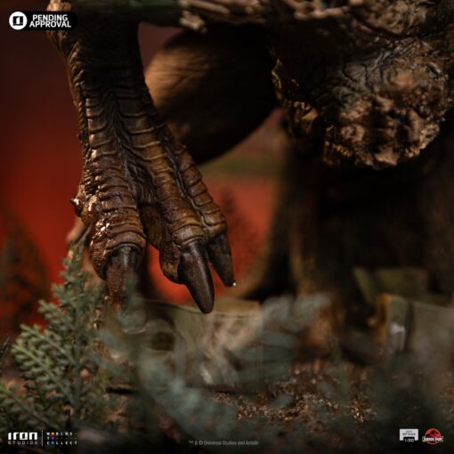 T-Rex Chase Statues Demi Art Scale 1/20 by Iron Studios - Image 11