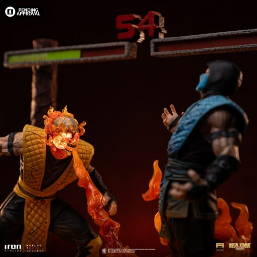 Statue Scorpion Fatality - Mortal Kombat - Art Scale 1/10 - Iron Studios - Image 3