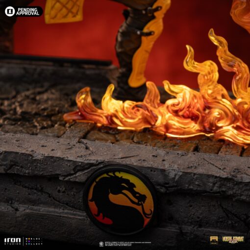 Statue Scorpion Fatality - Mortal Kombat - Art Scale 1/10 - Iron Studios - Image 5