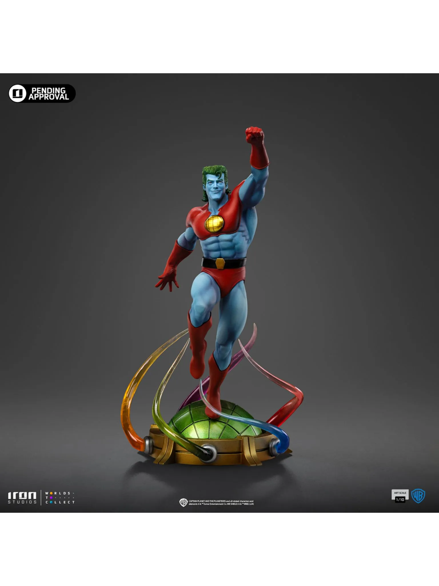Captain Planet 1:10 Scale Statue by Iron Studios