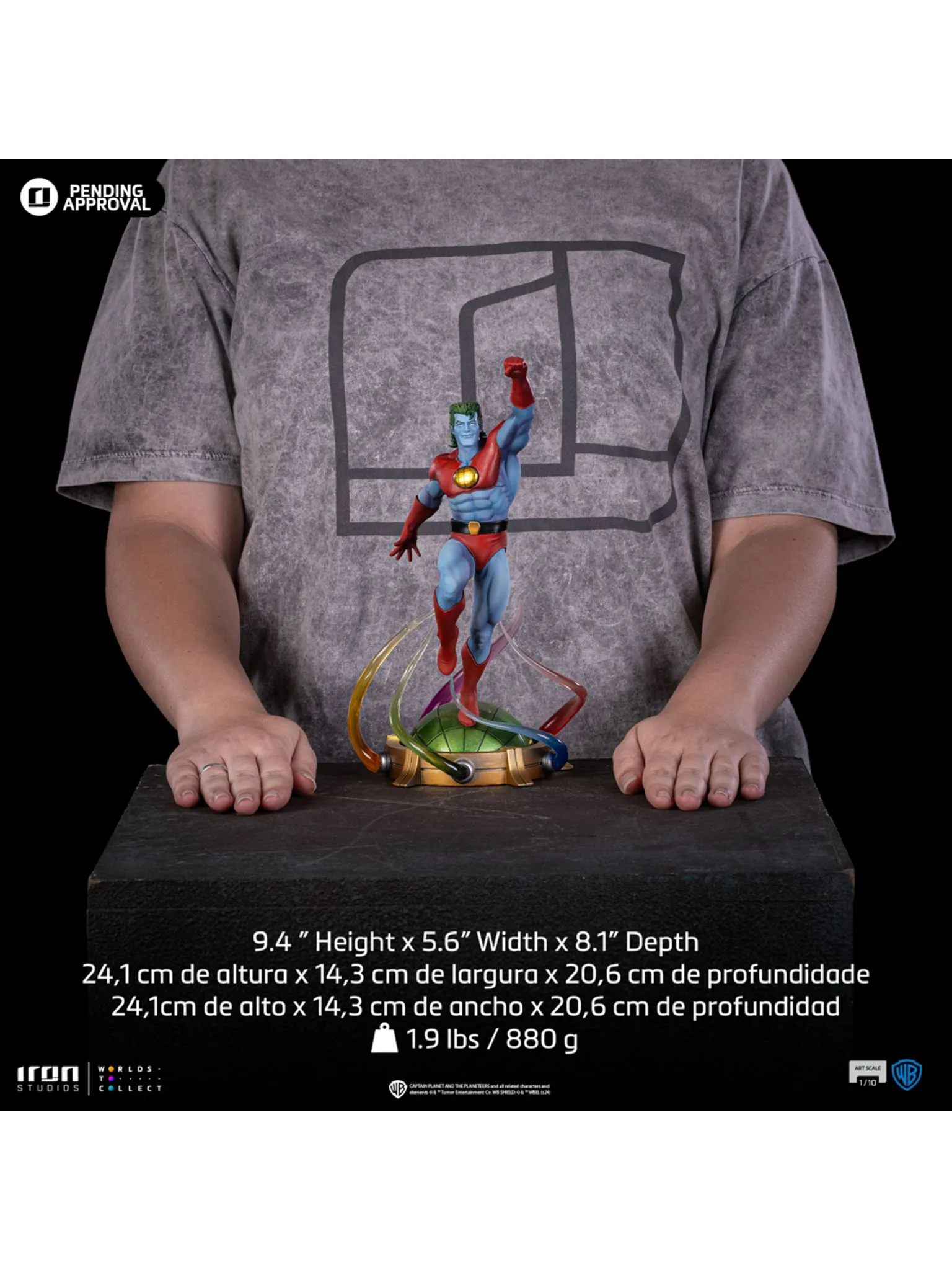 Captain Planet 1:10 Scale Statue by Iron Studios - Image 2