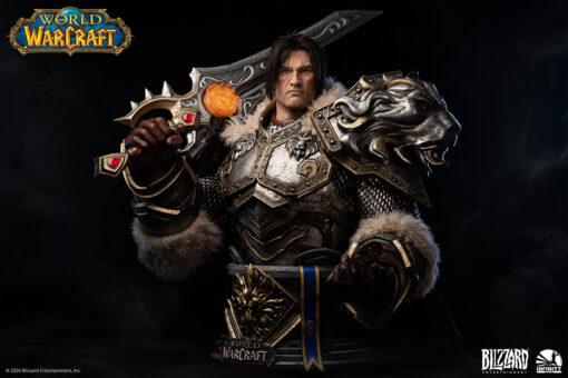 Infinity Studio X Blizzard Entertainment Varian Wrynn 1/1 Life-Size Bust