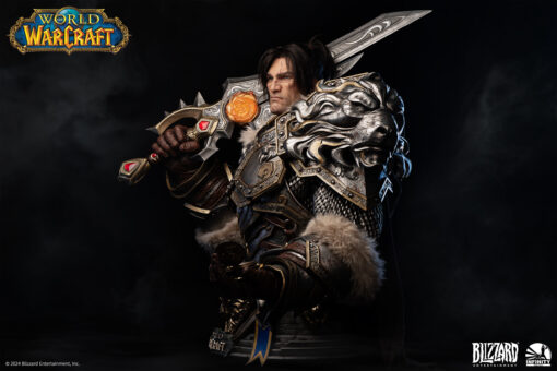 Infinity Studio X Blizzard Entertainment Varian Wrynn 1/1 Life-Size Bust - Image 17