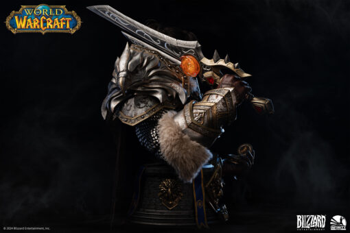 Infinity Studio X Blizzard Entertainment Varian Wrynn 1/1 Life-Size Bust - Image 11