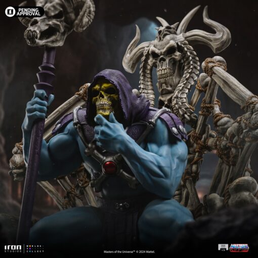 Statue Skeletor On Throne (10th anniversary) - Masters of the Universe - Prime Scale 1/3 - Iron Studio - Image 3
