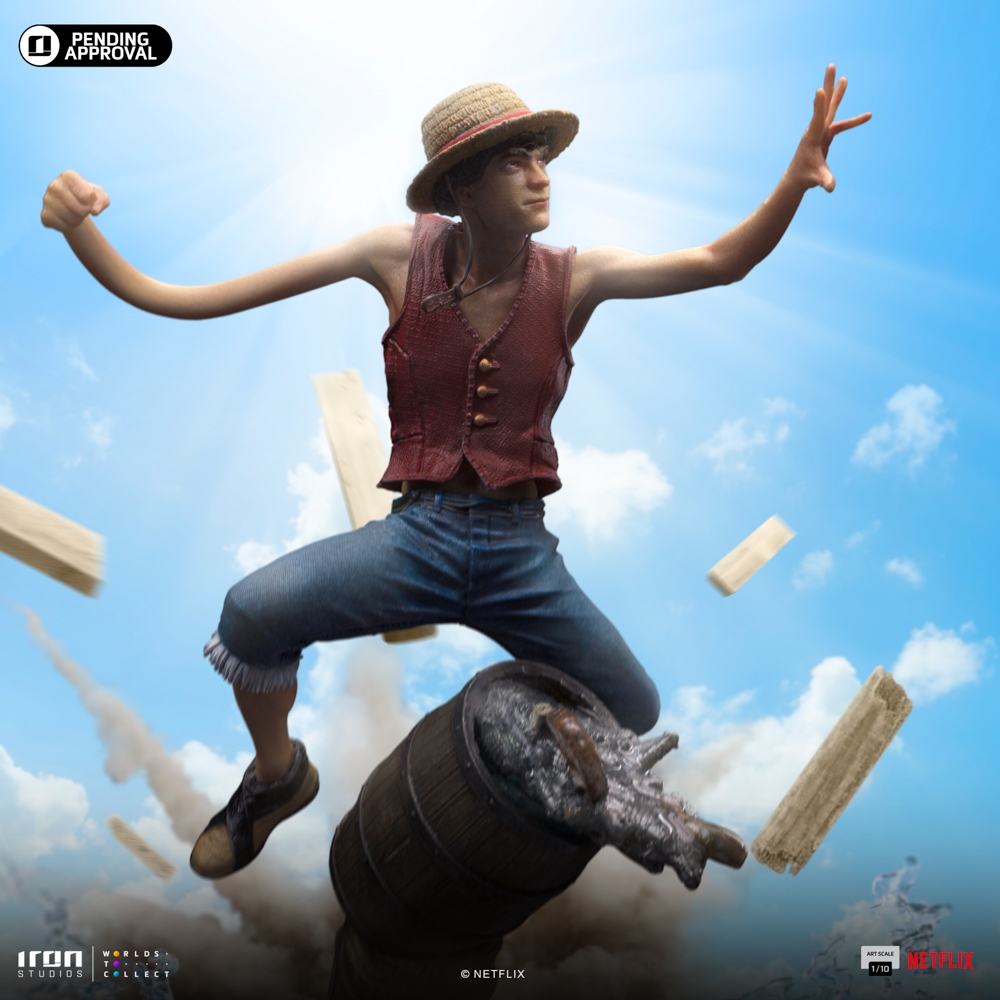 Luffy 1:10 Scale Statue by Iron Studios - Image 14
