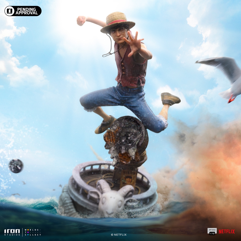 Luffy 1:10 Scale Statue by Iron Studios - Image 15