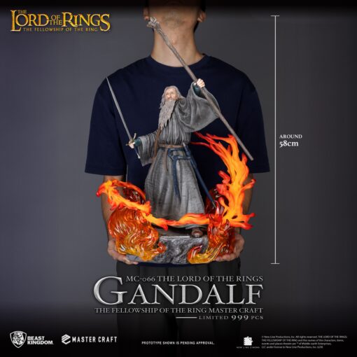 The Lord of the Rings: The Fellowship of the Ring Master Craft Gandalf - Beast Kingdom - Image 2