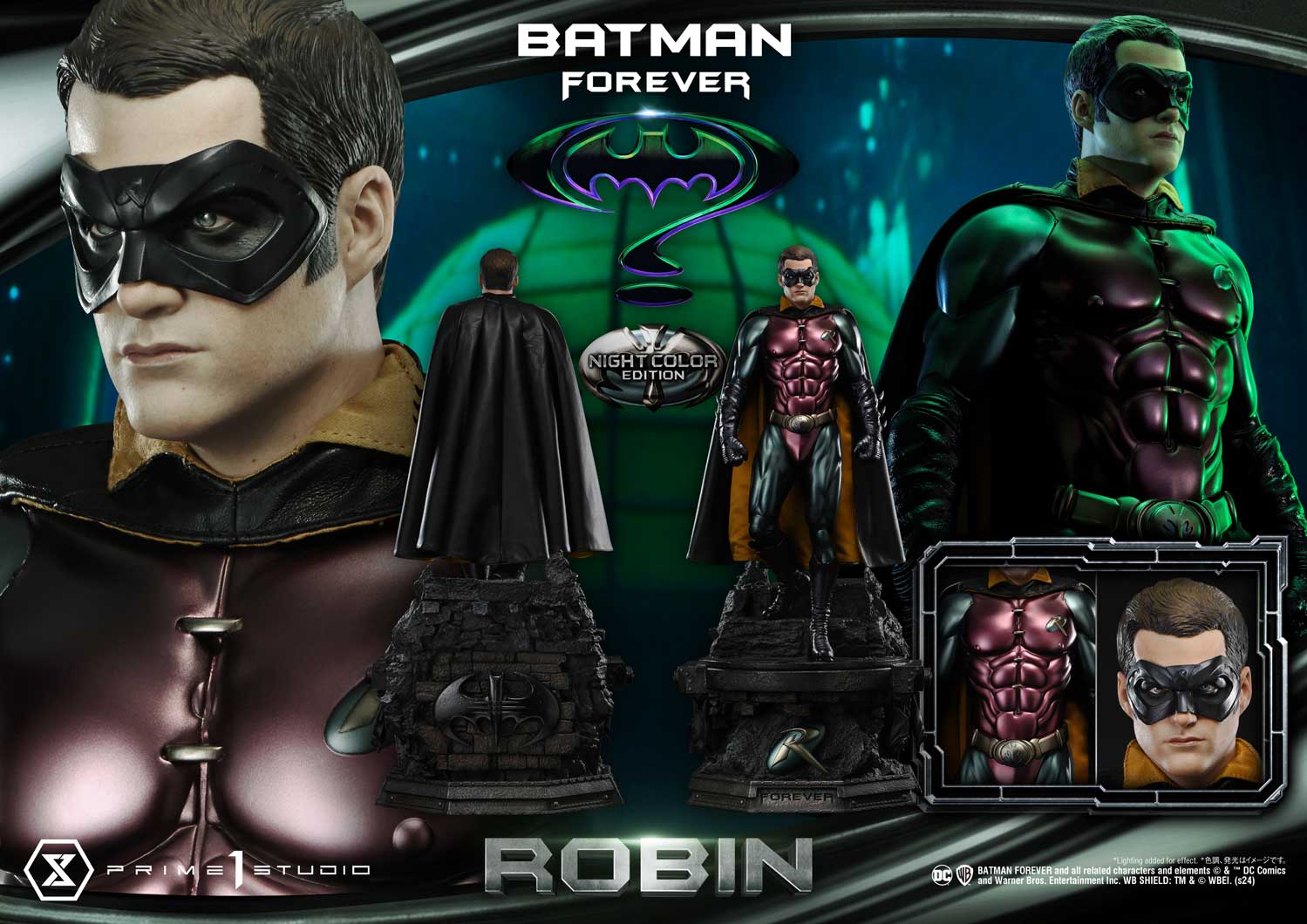 Museum Masterline Batman Forever (Film) Robin Night Color Edition - Prime1Studio - Image 19