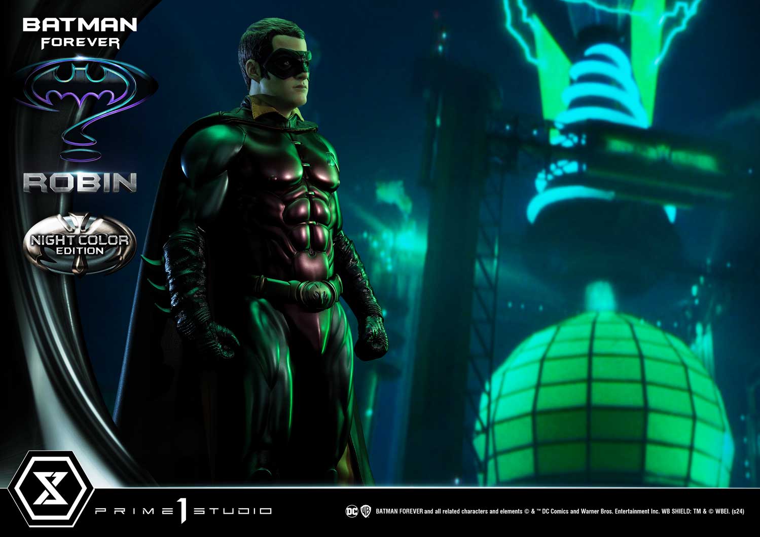 Museum Masterline Batman Forever (Film) Robin Night Color Edition - Prime1Studio - Image 6