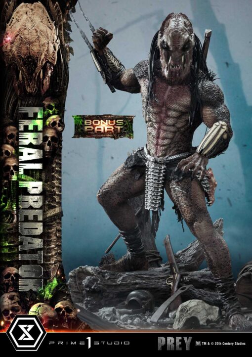 Museum Masteline Prey (Film) Feral Predator Deluxe Bonus Version - Prime1Studio - Image 25