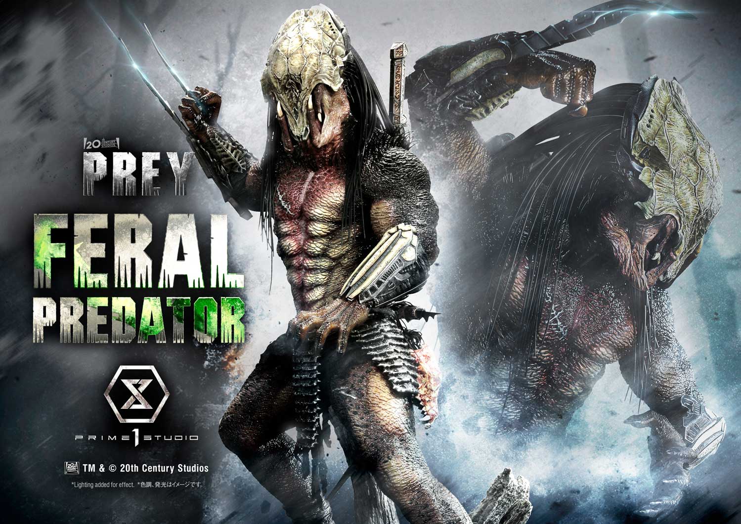 Museum Masteline Prey (Film) Feral Predator Deluxe Bonus Version - Prime1Studio - Image 23