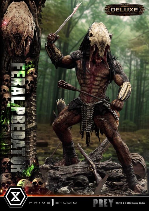Museum Masteline Prey (Film) Feral Predator Deluxe Bonus Version - Prime1Studio - Image 22