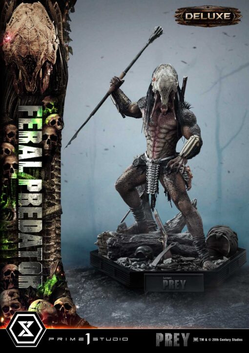 Museum Masteline Prey (Film) Feral Predator Deluxe Bonus Version - Prime1Studio - Image 24