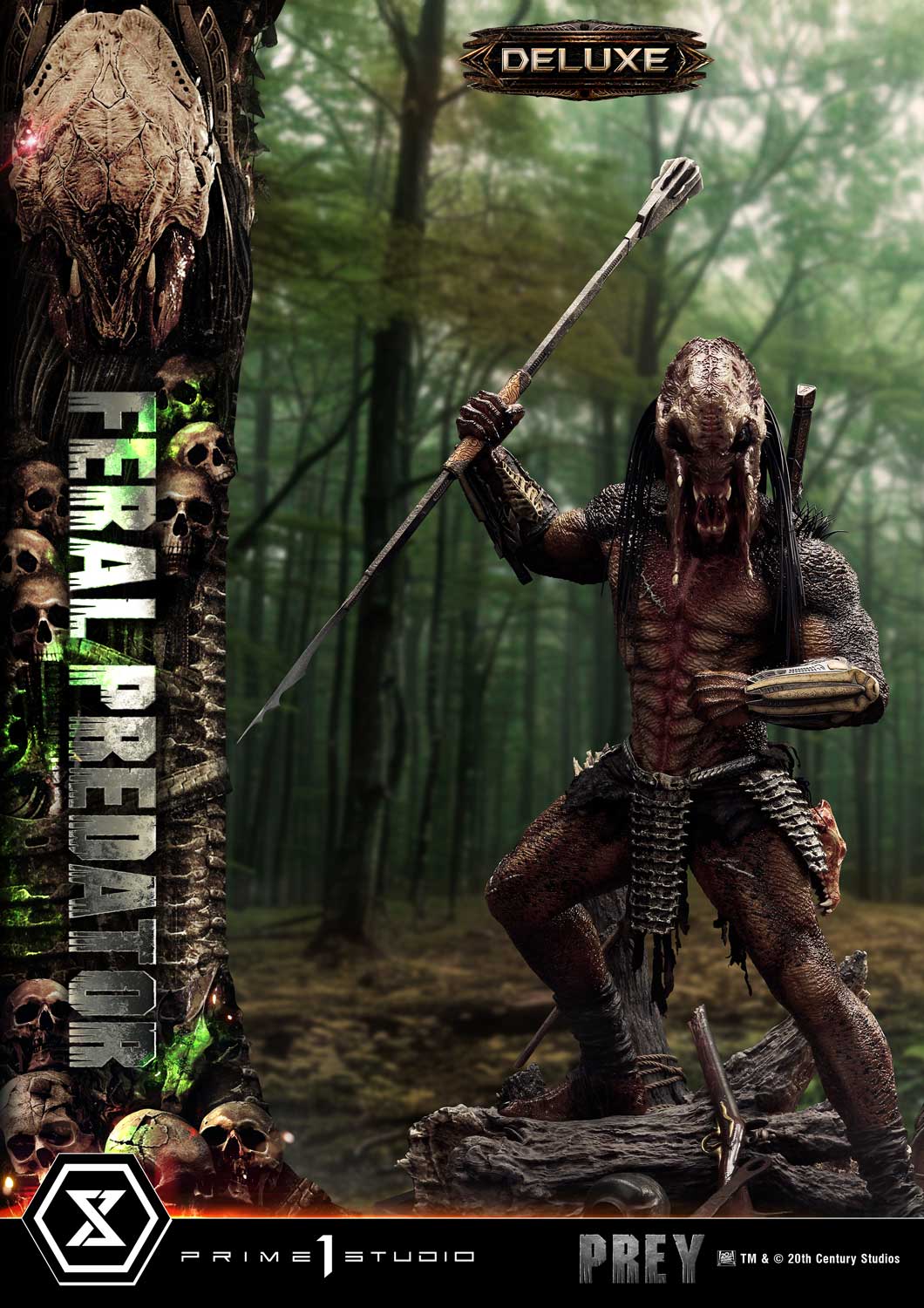 Museum Masteline Prey (Film) Feral Predator Deluxe Bonus Version - Prime1Studio - Image 17