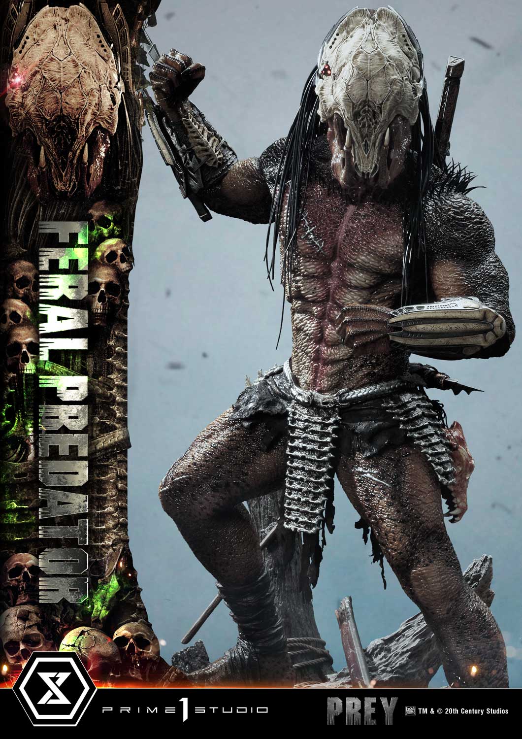 Museum Masteline Prey (Film) Feral Predator Deluxe Bonus Version - Prime1Studio - Image 20