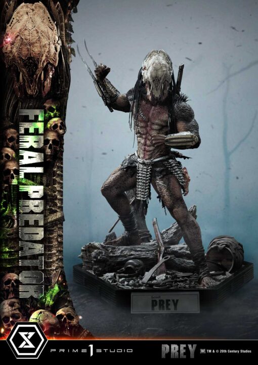 Museum Masteline Prey (Film) Feral Predator Deluxe Bonus Version - Prime1Studio - Image 2