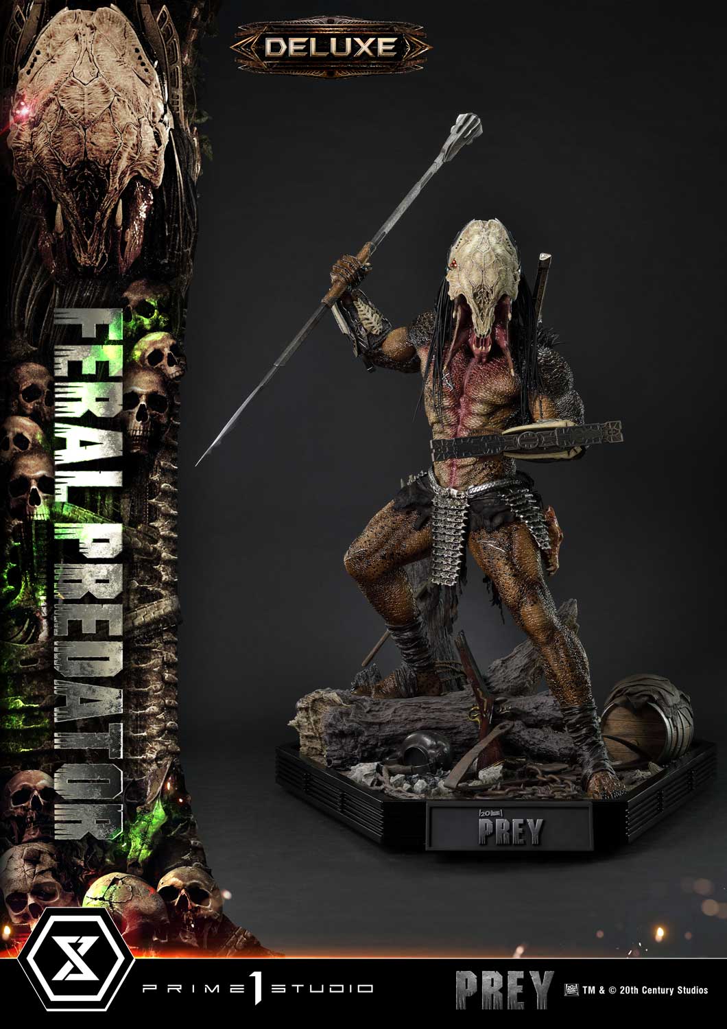 Museum Masteline Prey (Film) Feral Predator Deluxe Bonus Version - Prime1Studio - Image 14