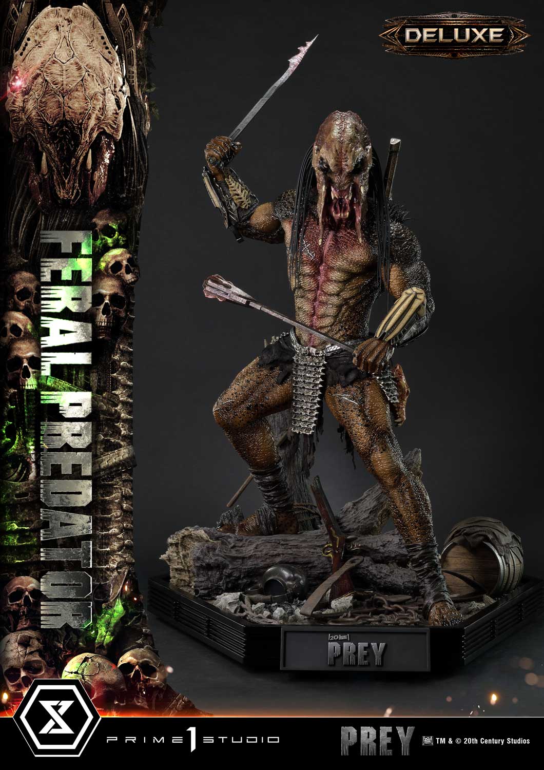 Museum Masteline Prey (Film) Feral Predator Deluxe Bonus Version - Prime1Studio - Image 13