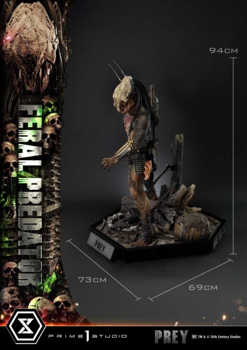 Museum Masteline Prey (Film) Feral Predator Deluxe Bonus Version - Prime1Studio - Image 10