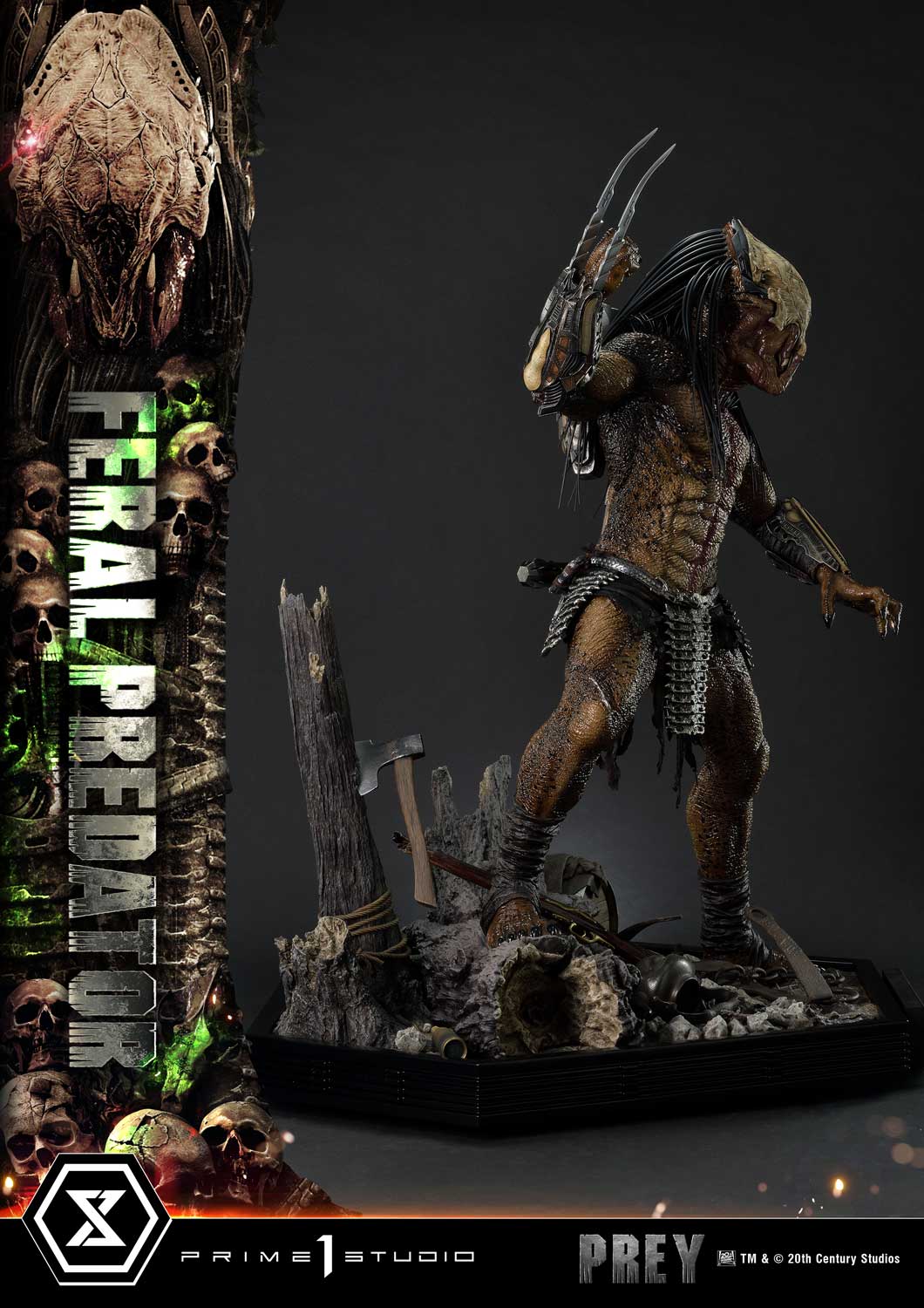 Museum Masteline Prey (Film) Feral Predator Deluxe Bonus Version - Prime1Studio - Image 11
