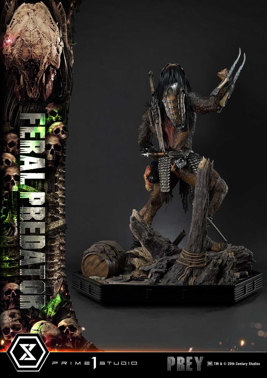 Museum Masteline Prey (Film) Feral Predator Deluxe Bonus Version - Prime1Studio - Image 12