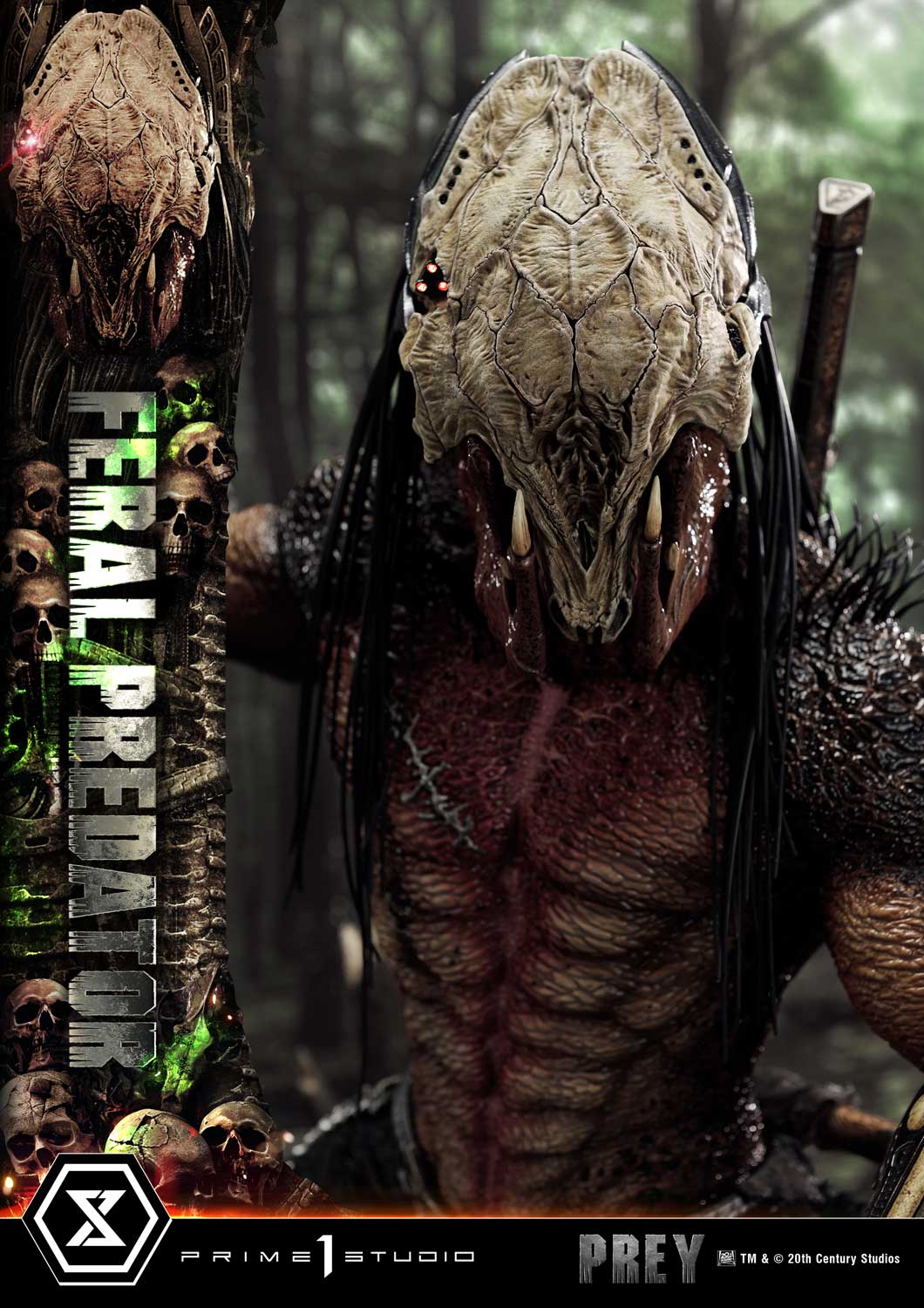 Museum Masteline Prey (Film) Feral Predator Deluxe Bonus Version - Prime1Studio - Image 9