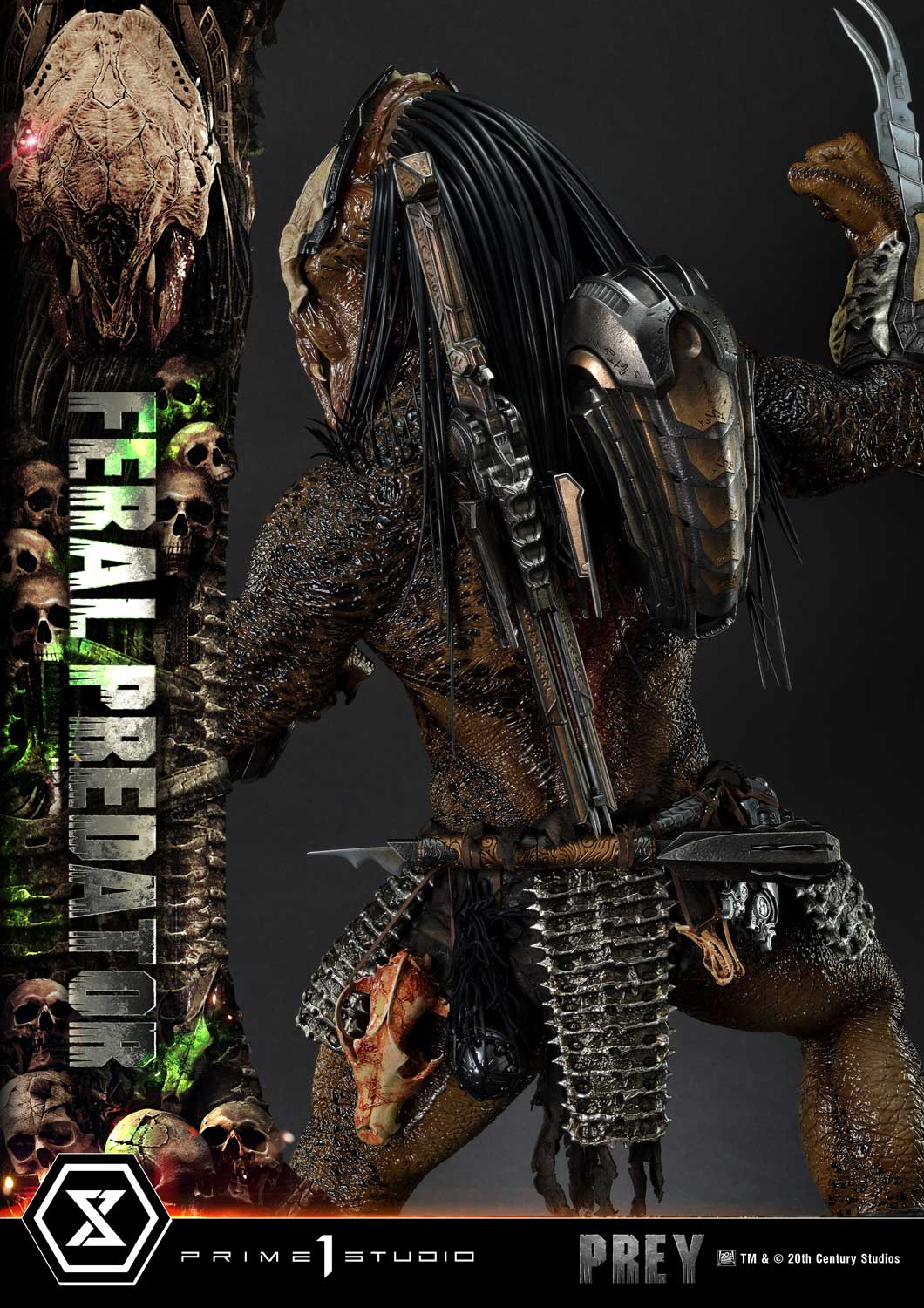 Museum Masteline Prey (Film) Feral Predator Deluxe Bonus Version - Prime1Studio - Image 7