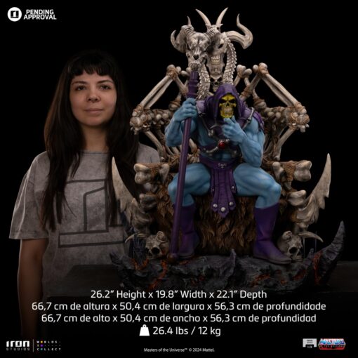 Statue Skeletor On Throne (10th anniversary) - Masters of the Universe - Prime Scale 1/3 - Iron Studio - Image 2