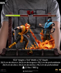 Alternative view of Statue Scorpion Fatality - Mortal Kombat - Art Scale 1/10 - Iron Studios