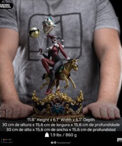 Alternative view of Harley Quinn Unleashed 1:10 Scale Statue by Iron Studios