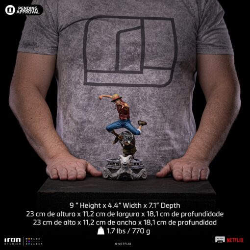 Luffy 1:10 Scale Statue by Iron Studios - Image 2