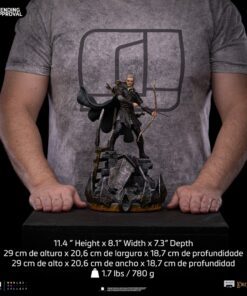 Alternative view of Legolas Unleashed 1:10 Scale Statue by Iron Studios