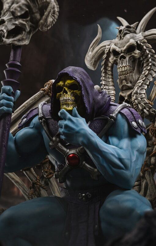 Statue Skeletor On Throne (10th anniversary) - Masters of the Universe - Prime Scale 1/3 - Iron Studio - Image 7
