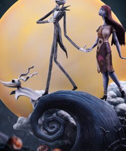 Jack and Sally Deluxe 1:10 Scale Statue by Iron Studios