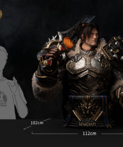 Infinity Studio X Blizzard Entertainment Varian Wrynn 1/1 Life-Size Bust - Image 2