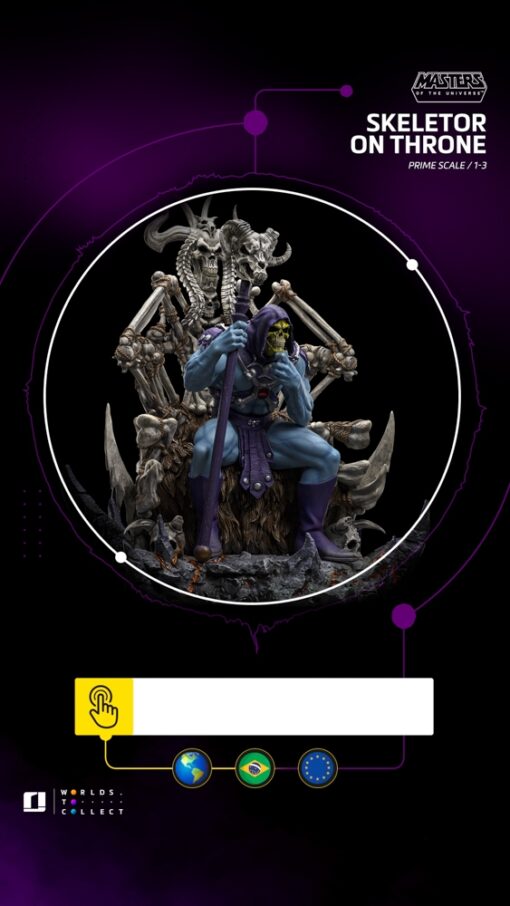 Statue Skeletor On Throne (10th anniversary) - Masters of the Universe - Prime Scale 1/3 - Iron Studio - Image 8