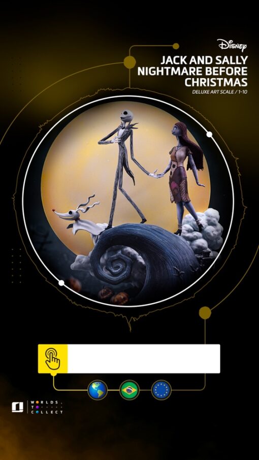 Jack and Sally Deluxe 1:10 Scale Statue by Iron Studios - Image 20