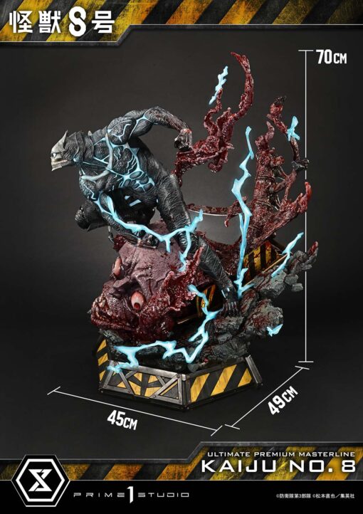 Ultimate Premium Masterline Kaiju No. 8 Kaiju No.8 Deluxe Bonus Version - Prime1Studio - Image 24