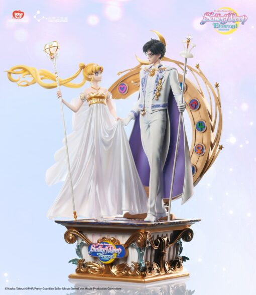 "Sailor Moon Eternal" Queen Serenity & King Andromeda 1/6 collectible statue "Eternal Chapter" - Light-Year Studio - Image 12