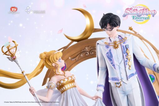 "Sailor Moon Eternal" Queen Serenity & King Andromeda 1/6 collectible statue "Eternal Chapter" - Light-Year Studio - Image 10