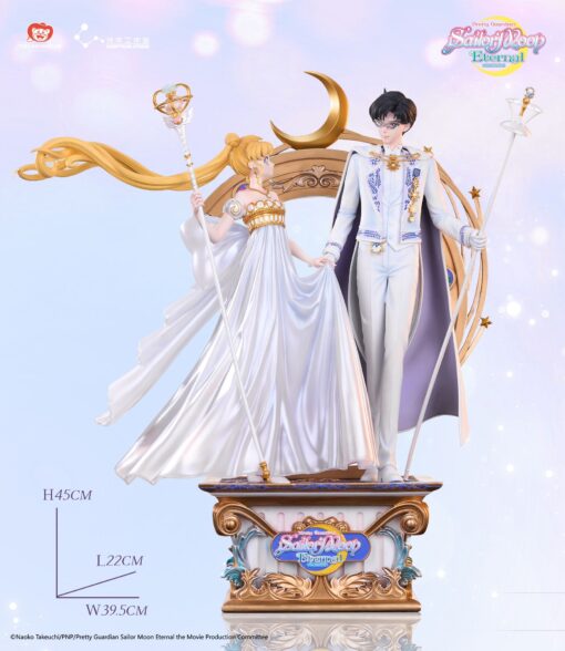 "Sailor Moon Eternal" Queen Serenity & King Andromeda 1/6 collectible statue "Eternal Chapter" - Light-Year Studio - Image 5