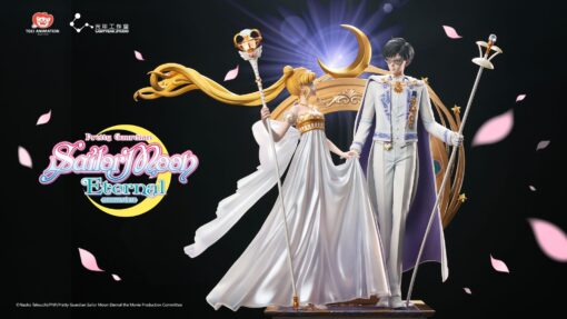 "Sailor Moon Eternal" Queen Serenity & King Andromeda 1/6 collectible statue "Eternal Chapter" - Light-Year Studio - Image 14