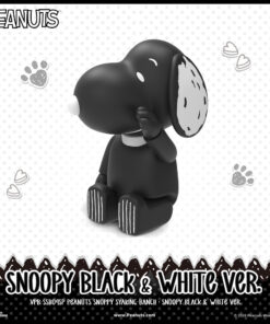 Beast Kingdom VPB-SSB04SP Peanuts Snoopy SYAKING-BANG!! : Snoopy Black & White Ver. - Image 4