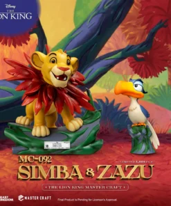 Beast Kingdom MC-092 The Lion King Master Craft Little Simba & Zazu