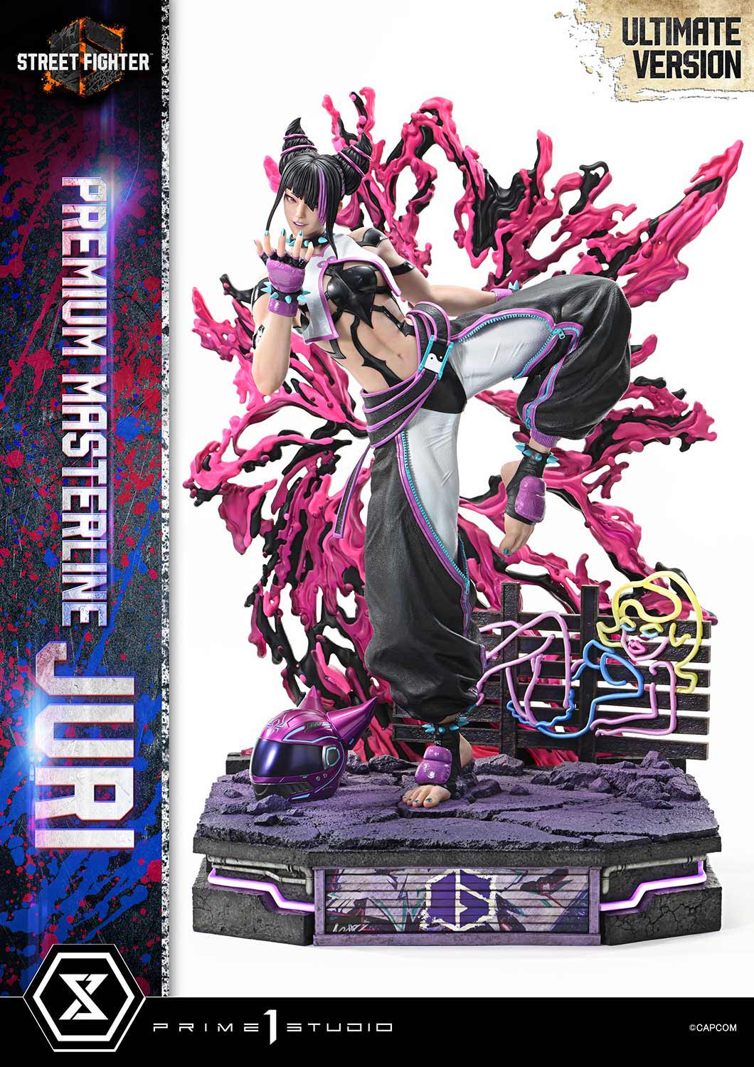 Premium Masterline Street Fighter 6 Juri Ultimate Bonus Version - Prime1Studio - Image 14