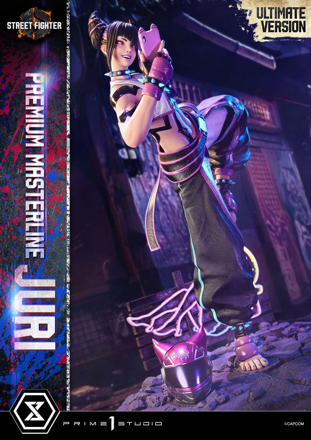 Premium Masterline Street Fighter 6 Juri Ultimate Bonus Version - Prime1Studio - Image 10