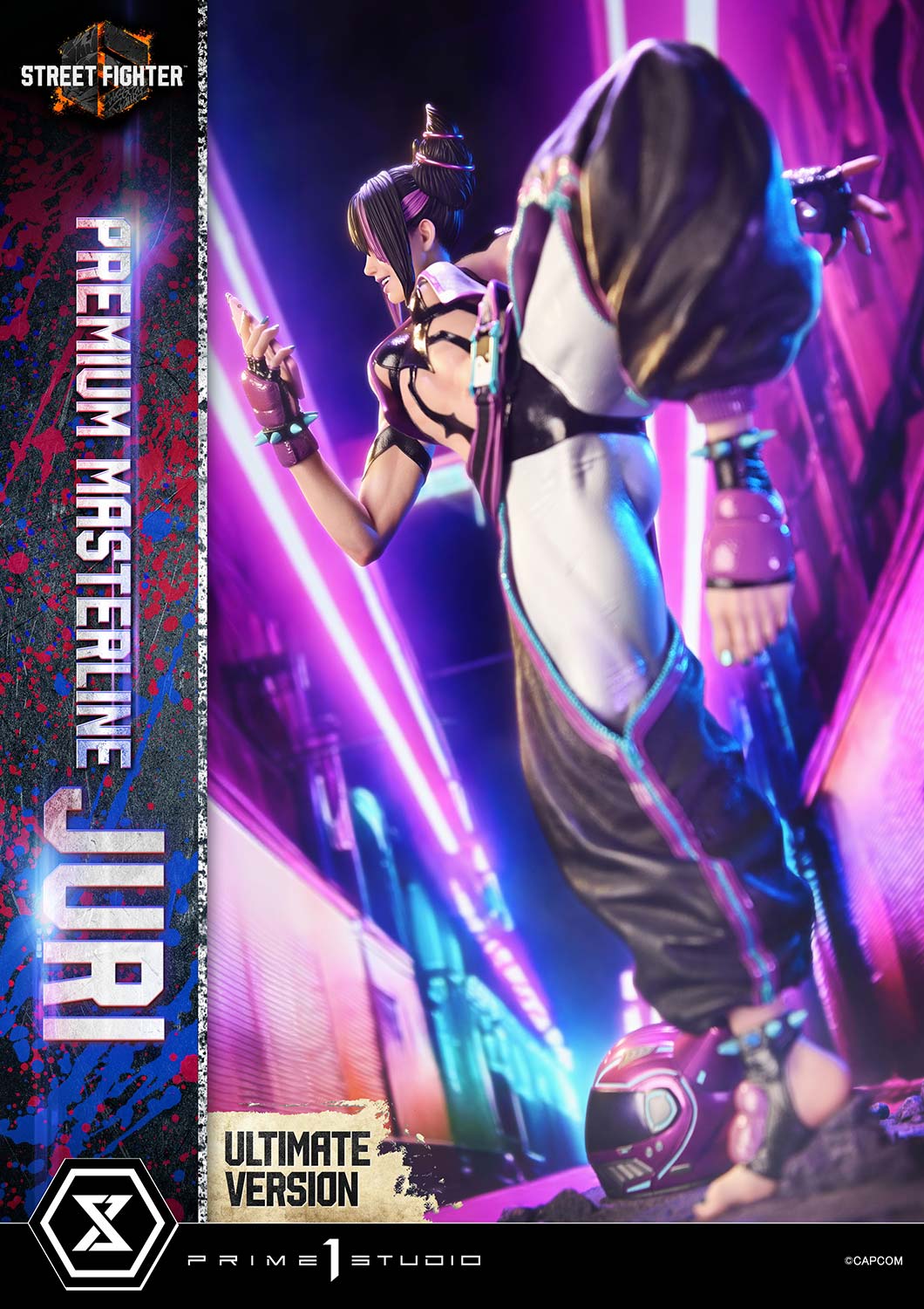 Premium Masterline Street Fighter 6 Juri Ultimate Bonus Version - Prime1Studio - Image 6