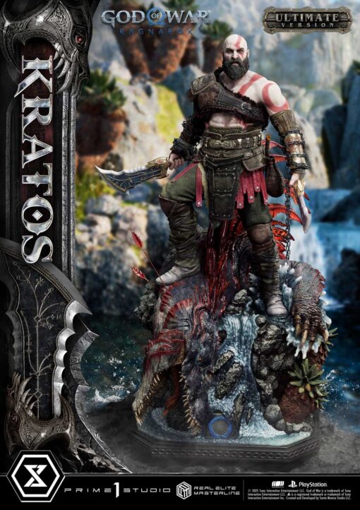 Real Elite Masterline God of War: Ragnarok Kratos Ultimate Bonus Version - Prime1Studio