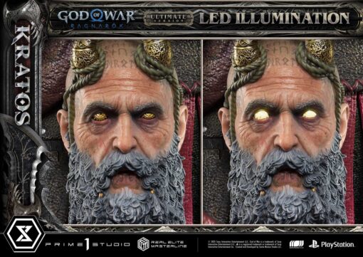 Real Elite Masterline God of War: Ragnarok Kratos Ultimate Bonus Version - Prime1Studio - Image 21